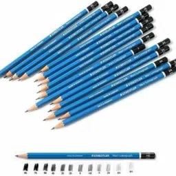 Lumograph Graphite Sketching Pencils set of 12 Degrees Pencil-17