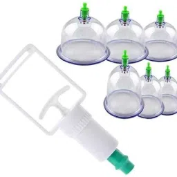 Cupping Kit 6 Pcs – Vacuum Cupping Therapy Set for Pain Relief & Body-image-18