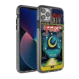 DailyObjects Blue & Yellow Printed iPhone 11 Pro Back Case-57