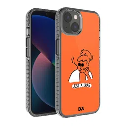 DailyObjects Orange & White iPhone 13 Back Case-31