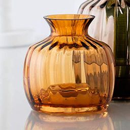 DARTINGTON Orange Dartington Cushion Amber Small Vase-image-83