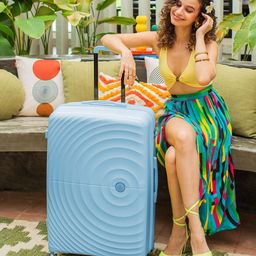 Nasher Miles Seattle Hard-Sided Large Trolley Suitcase-43