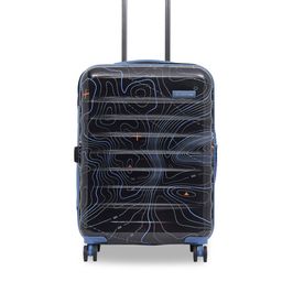 uppercase Printed Hard-Sided Medium Trolley Suitcase-39