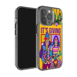 DailyObjects It's Giving Printed iPhone 13 Pro Super Slim Back Case-17