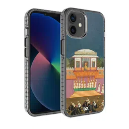 DailyObjects Black Printed Royal Parade iPhone 12 Mini Phone Case-25