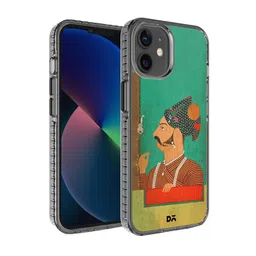 DailyObjects Green & Red Printed  iPhone 12 Mini Phone Case-7