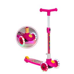 MUREN Kids LED Kick Scooter With Adjustable Height & Anti Slip Base-50