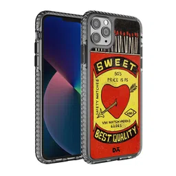 DailyObjects Black & Red & Yellow Printed iPhone 11 Pro Phone Case image 1