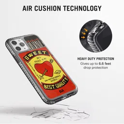 DailyObjects Black & Red & Yellow Printed iPhone 11 Pro Phone Case image 3