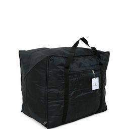 Kuber Industries Black Blanket Cum Suitcase Bag-35