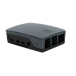 Official Raspberry Pi 4 Case-Black-Grey image 1