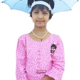 Hands Free Hat Umbrella for Kids & Adults Sun & Rain Protection Cap Umbrella G7 Umbrella-image-45