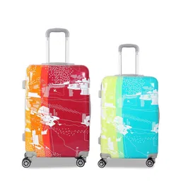 Polo Class Unisex Set of 2 Printed Hard-Sided Trolley Suitcases-5