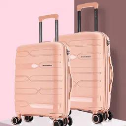 Nasher Miles Set Of 2 Paris Hard-Sided Trolley Suitcases-18