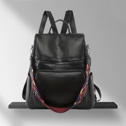 Medium 24 L Backpack Women's Fashion Backpack Purses Multipurpose Design Handbags and Shoulder Bag-image-116