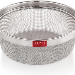 Stainless Steel Strainer Without Handle Fruits Vegetable Basket for Kitchen Stainless Steel Fruit & Vegetable Basket-image-29