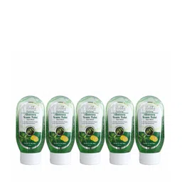 Globus Remedies Set of 5 Purifying Aloe Vera Neem Tulsi Face Wash - 100 ml Each-6