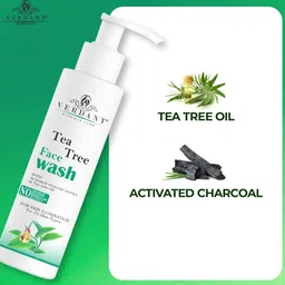 Verdant Natural Care Set of Activated Charcoal & Tea Tree Face Wash - 100 ml each image 5