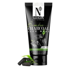 NutriGlow Bamboo Charcoal Face Wash 100g-18