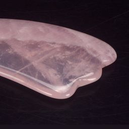 Getmecraft Rose Quartz Wing Shaped Gua Sha Facial Tool image 2