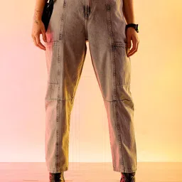 Freehand by The Indian Garage Co Women Boyfriend Fit High-Rise  Jeans-image-26