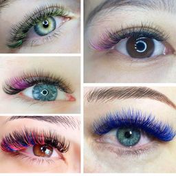 NAGARAKU Individual Colored Eyelash Extensions - Curl C image 3