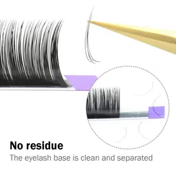 NAGARAKU Individual Premium Classic Matte Synthetic 16 Rows Eyelash Extensions - Curl C image 5