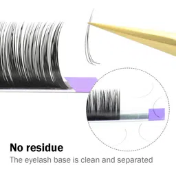 NAGARAKU Premium Classic Matte Black 16 Rows Eyelash Extensions - Curl C 0.25/12 image 5