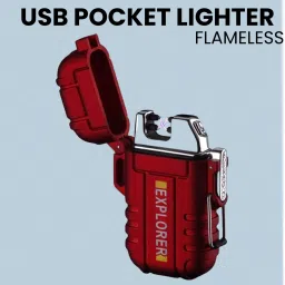 Explorer USB (Cigaratte Lighter)Windproof Flameless ARC Rechargeable LighterQ205 Explorer USB (Cigaratte Lighter)Windproof Flameless ARC Rechargeable LighterQ205 Pocket Lighter-picture-14
