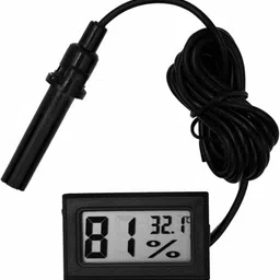 goodsbazaar Plastic Digital Indoor Cum Outdoor Thermo-hygrometer Hydrometer-picture-44