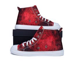 KobSook Women Printed Mid Top Sneakers-58