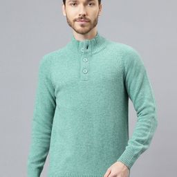 Woodland Mock Collar Pullover Sweater-picture-33