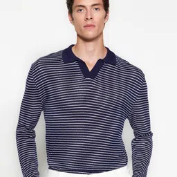 Trendyol Striped Pullover Sweater-image-84
