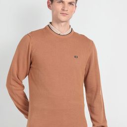 Arrow Sport Ribbed Long Sleeves Pullover Sweater-image-60