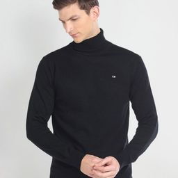 Arrow Sport Turtle Neck Acrylic Pullover-image-35