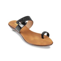 Mochi Textured One Toe Wedges-81