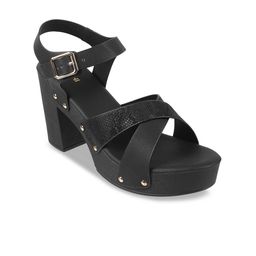 Mochi Textured Straps Open Toe Platforms-67
