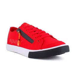 Sparx Men Comfort Insole Zip Detail Canvas Sneakers-image-30