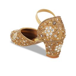Mochi Embellished Closed Back Block Heel Mules image 2