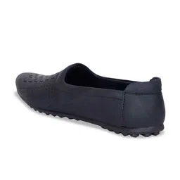 aadi Men Textured Lightweight Comfort Insole Basics Mojaris With Laser Cuts image 3