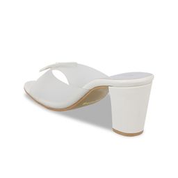 Mochi Bow Detail Open Toe Block Heels image 4