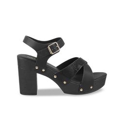 Mochi Textured Straps Open Toe Platforms image 4
