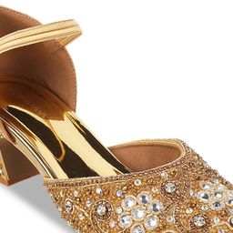 Mochi Embellished Closed Back Block Heel Mules image 5