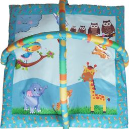 Baby Play mat Activity Play Gym for Baby with Soft Hanging Baby Toys-86