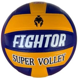 Super Volley Leather Volleyball - Size: 4 (Pack of 1, Multicolor) Volleyball - Size: 4-image-30