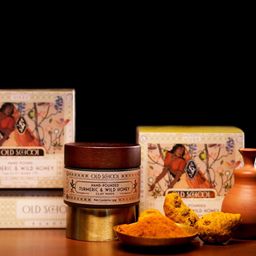 Old School Hand Pounded Turmeric & Wild Honey Clay Mask - 50 g-43
