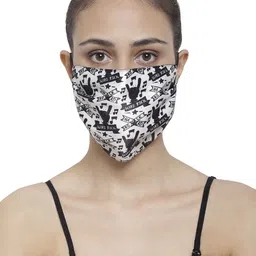 The House of Tara Unisex 3-Ply Reusable Wrinkle Free Outdoor Mask-image-79
