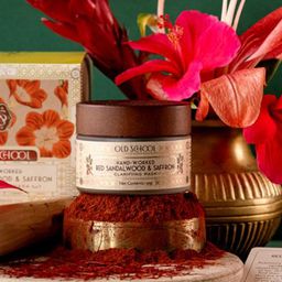 Old School Hand-Worked Red Sandalwood & Saffron Clarifying Mask - 50g-39