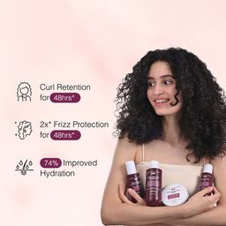 Bare Anatomy CL-Max Technology Curl Enhancing Hair Mask with Coconut Oil - 250g image 2
