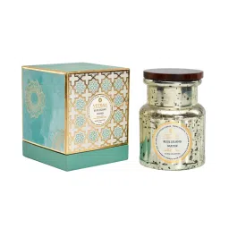 Veedaa Blue Island Water Crown Glass Scented Candle-picture-9